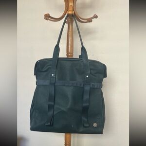 Lululemon Follow Your Bliss Bag Book Yoga Travel Gym Purse